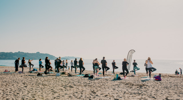 Coastal Yoga Break