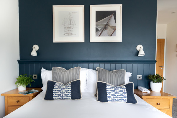 Classic Cornish bedroom