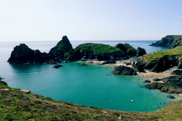 Kynance Cove in Cornwall