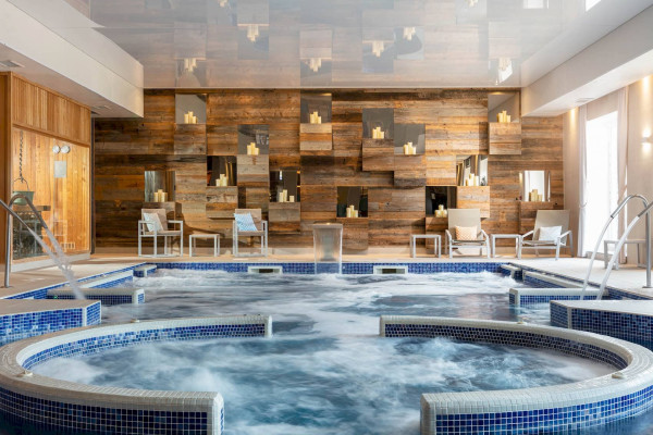 Hydro and dinner, bed and breakfast, and hydro