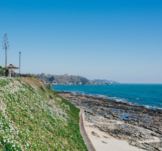 Falmouth and Gyllyngvase beach