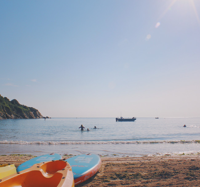 3. Park on the beach