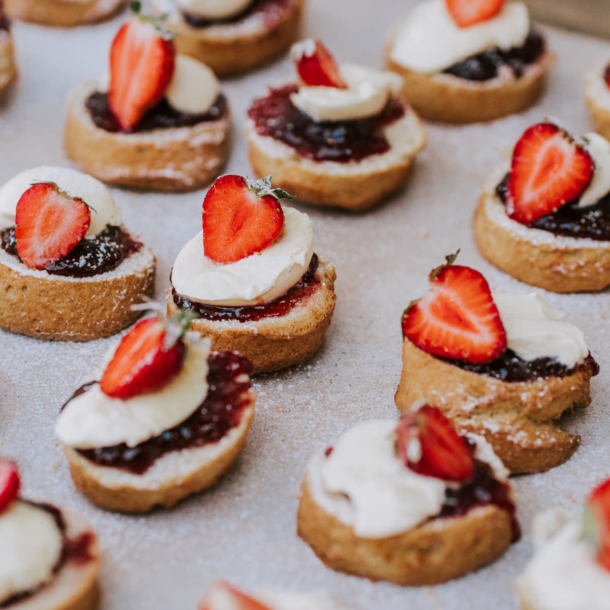 St Michaels Wedding Food - Alex Jess