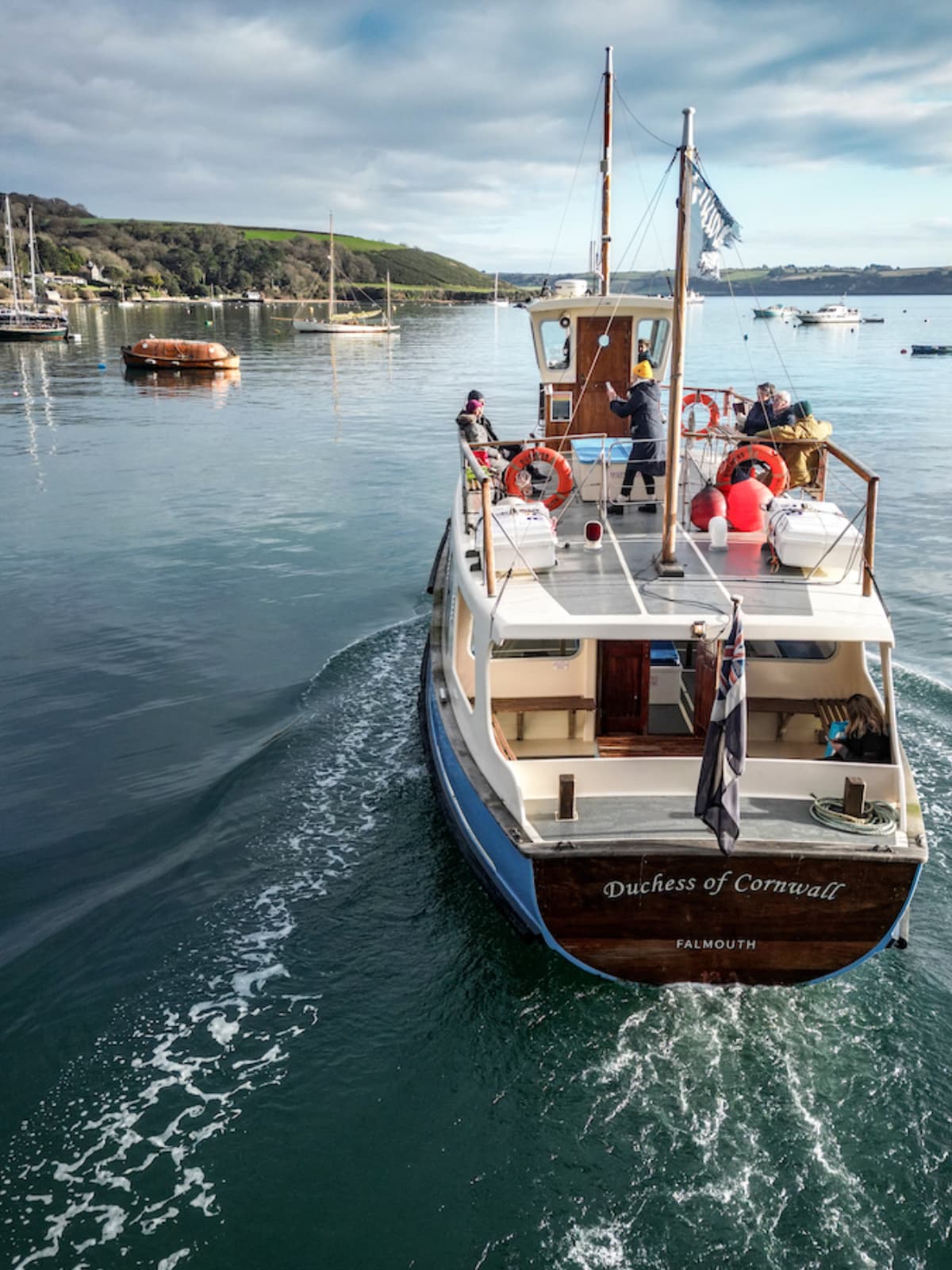 Fal River St Mawes Ferry Duchess of Cornwall Falmouth
