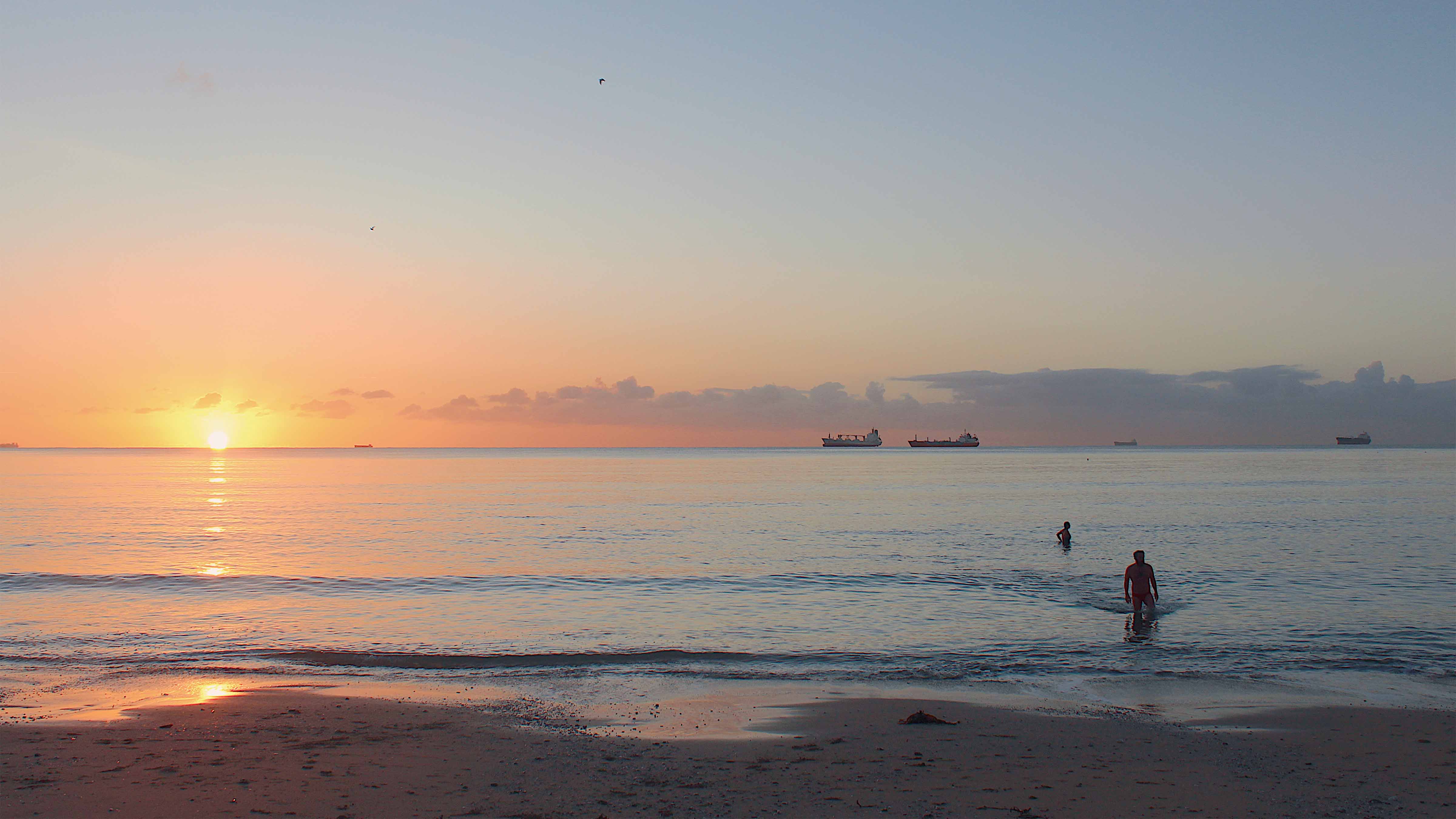 Gylly Beach Sunset