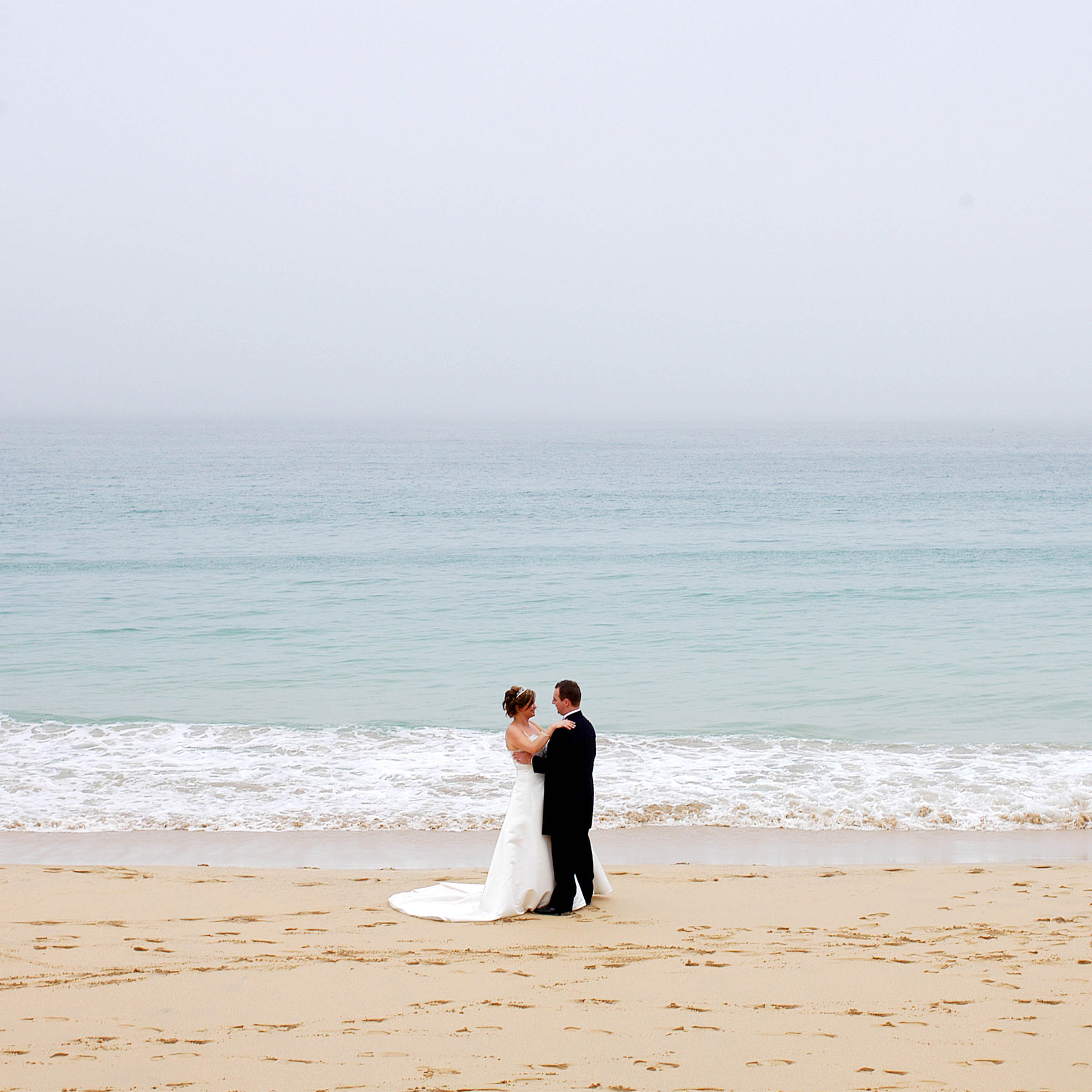 St Michaels Weddings Couple Beach