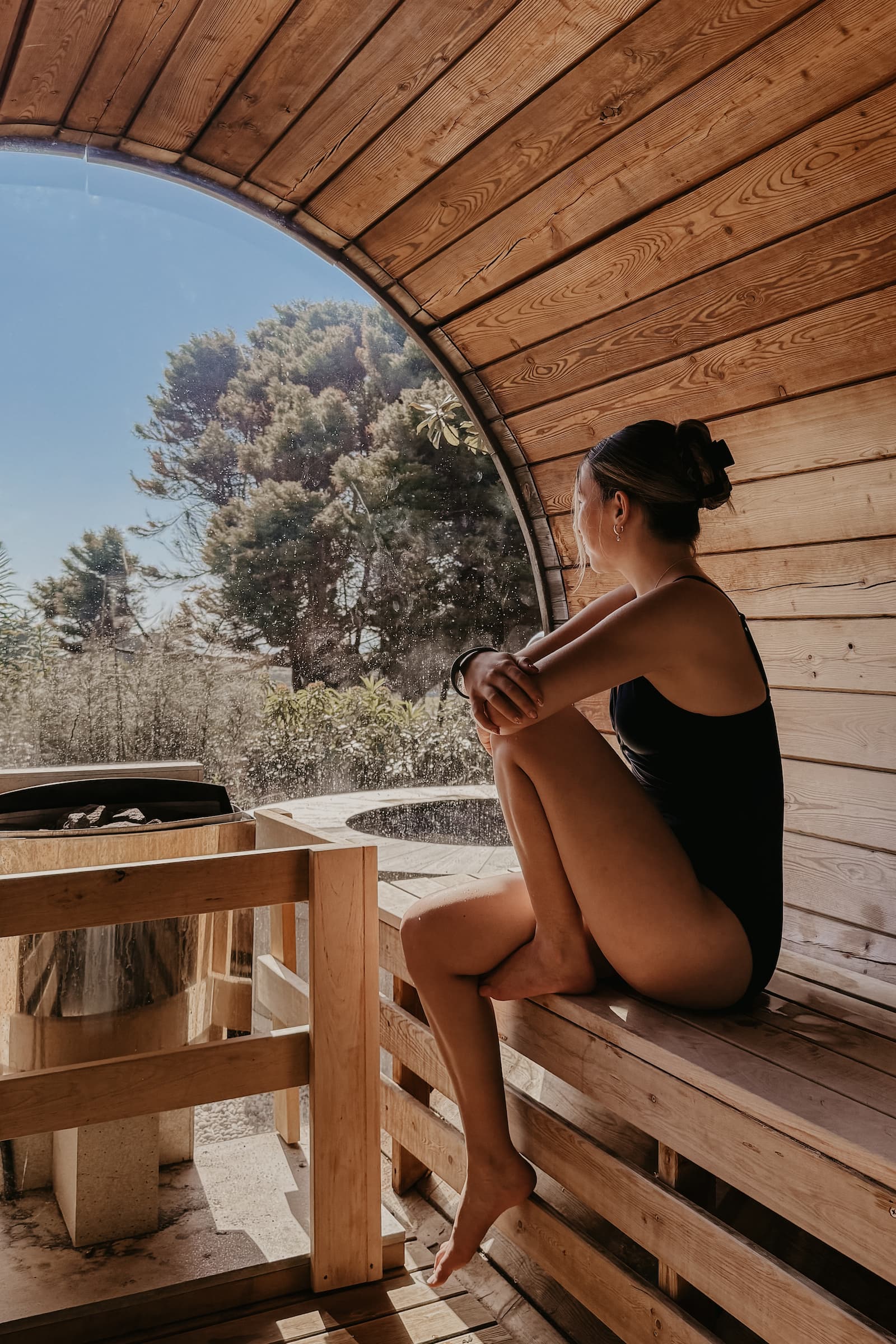 St Michaels Spa Barrel Sauna