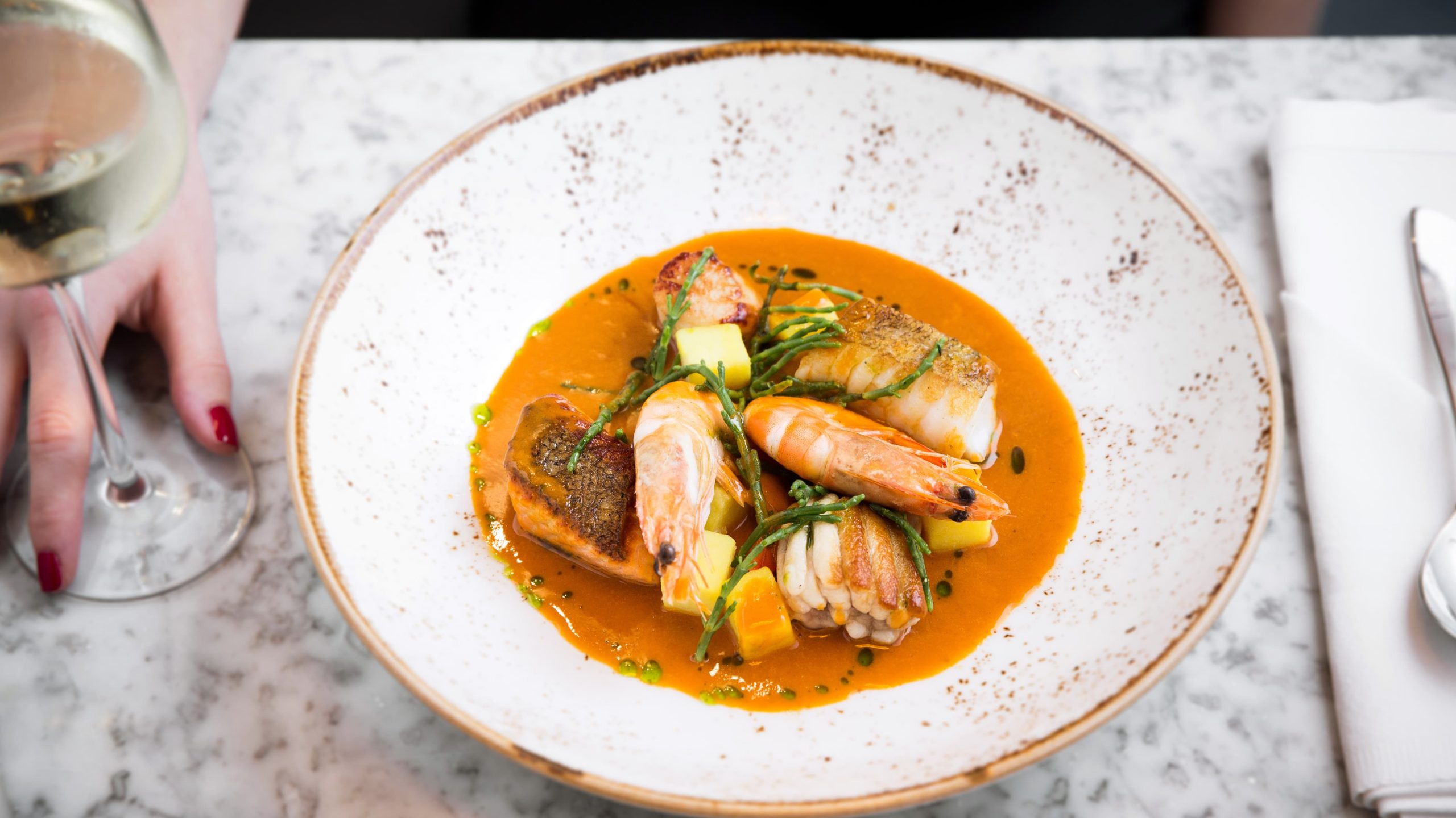 St Michaels Resort Brasserie on the Bay Seafood