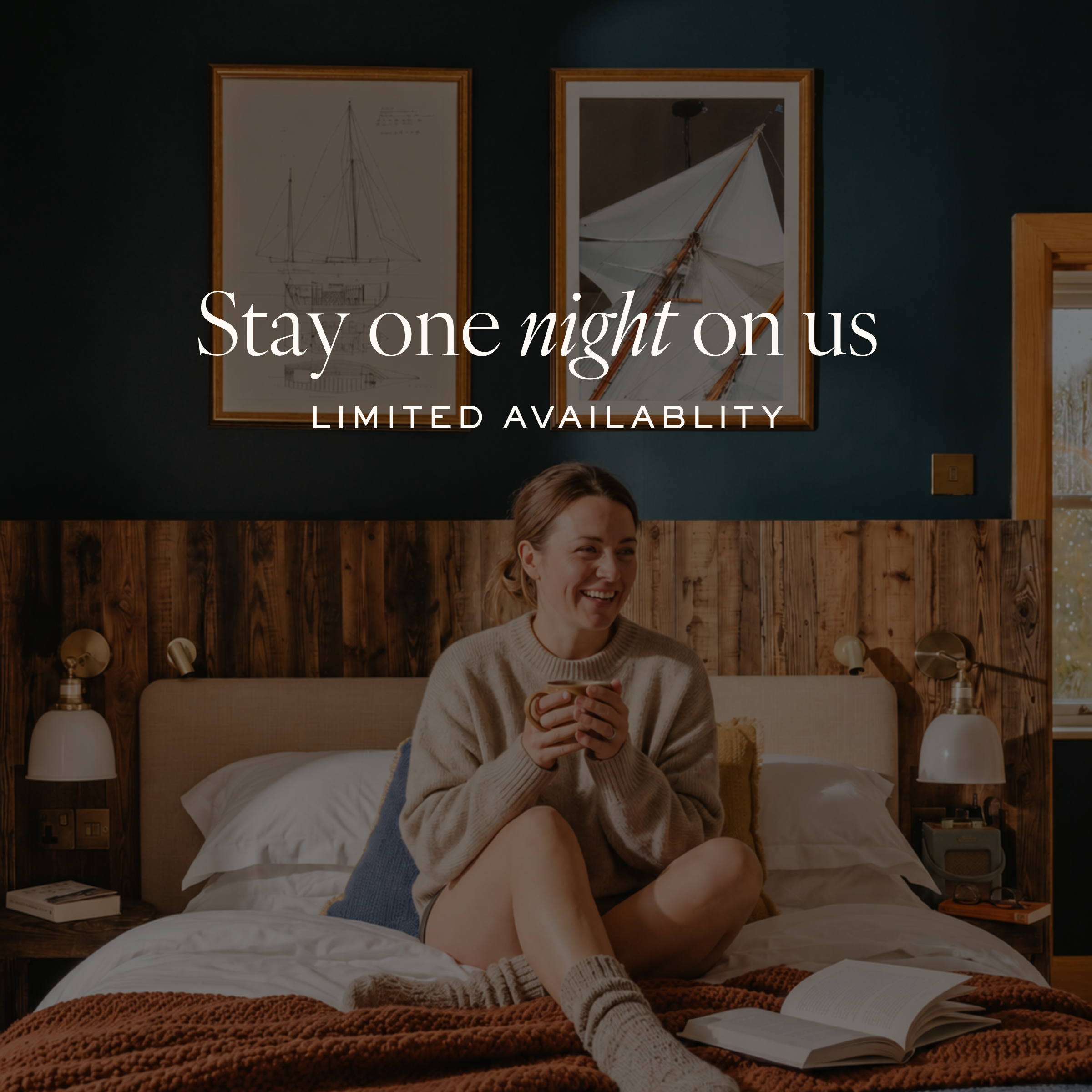 One night on us