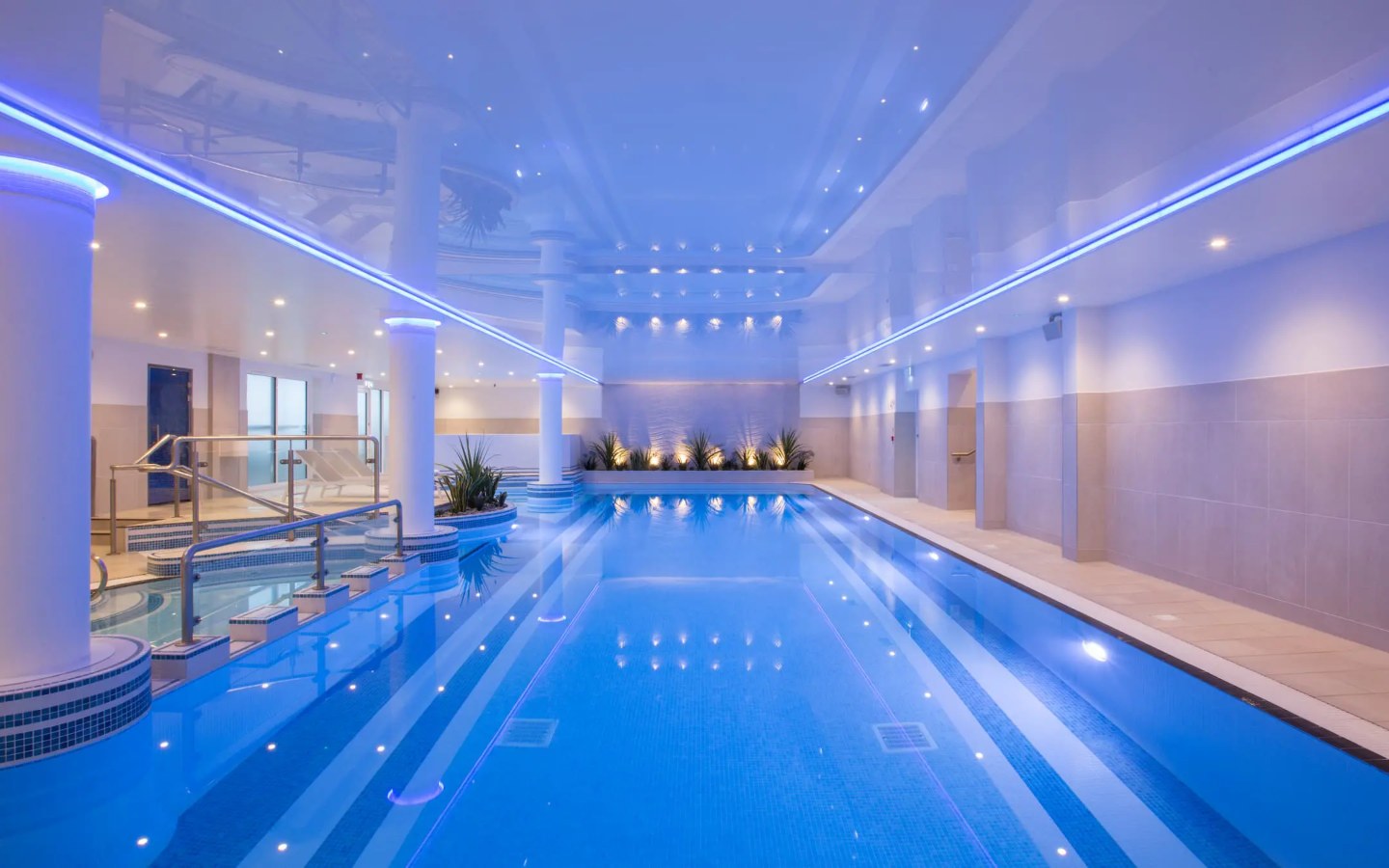 Indoor pool at St Michaels Resort, Falmouth